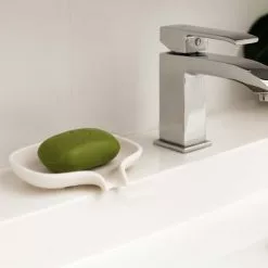 Soft Soap Dish With Drainage Spout