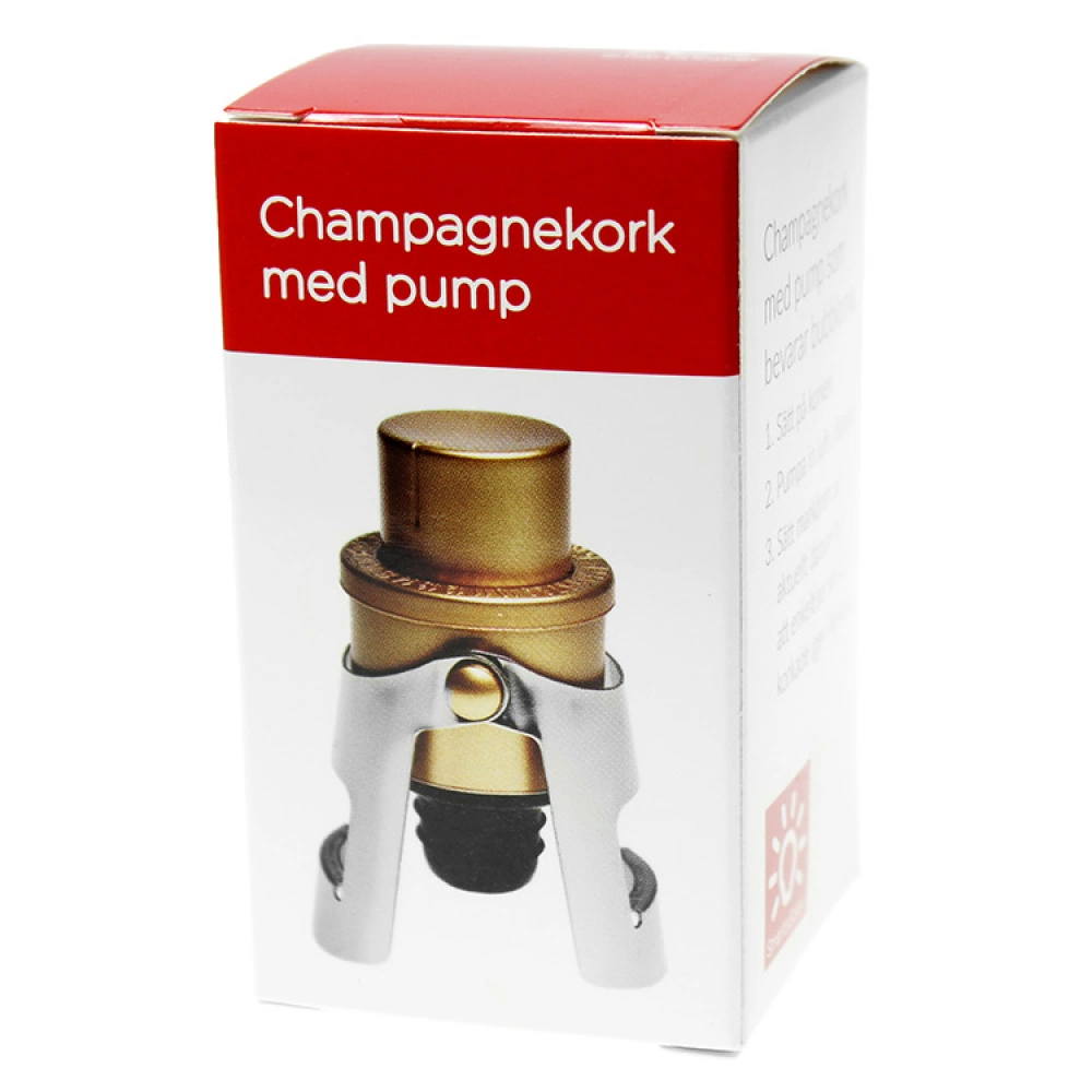 Champagne Cork With Pump - Image 3