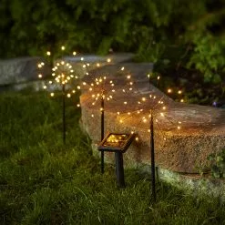 Solar Lights Firework, Triple