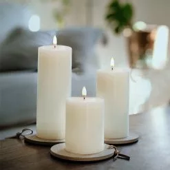 Premium LED Block Candles