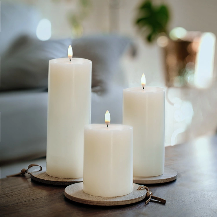 Premium LED Block Candles