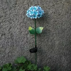 Solar Cell Flower On A Stick, Hydrangea