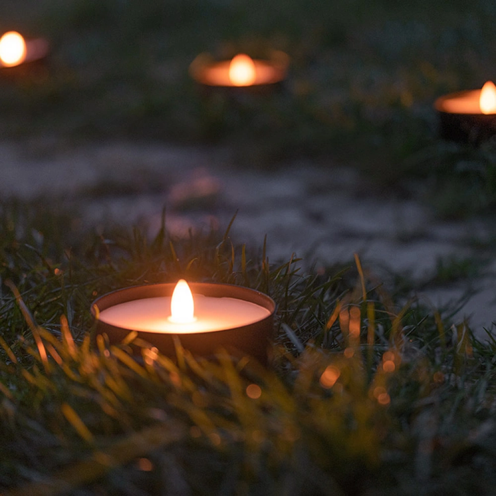 Battery-Powered Garden Candle - Image 2