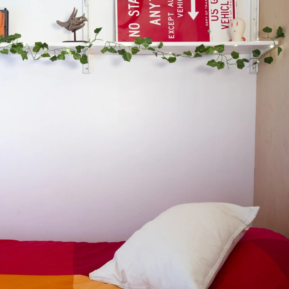 USB Driven Fairy Lights With Green Leaves - Image 3