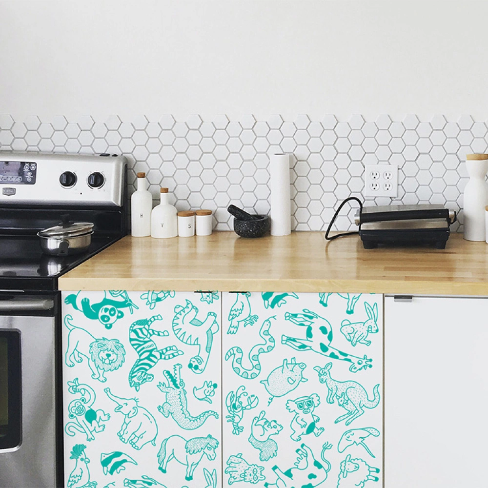 Self-adhesive Wallpaper For Colouring In - Image 2