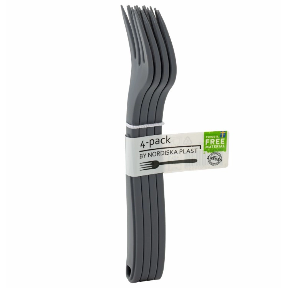 ECO-plastic Cutlery, 4 Pcs - Image 4