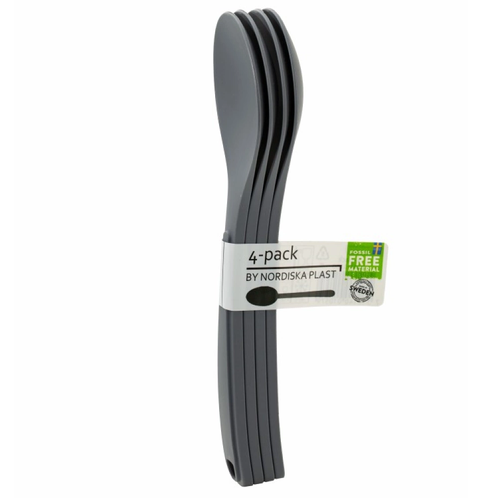 ECO-plastic Cutlery, 4 Pcs - Image 5