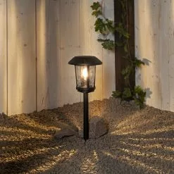 Solar-powered Path Light, Florian 47 Cm