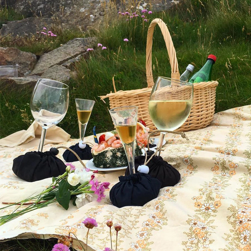 Anna-Karin & Hanna Nilsson Wineglass Holder Vingel 2-pack - Image 4