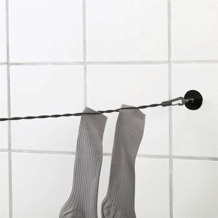 Travel Washing Line With Suction Cups