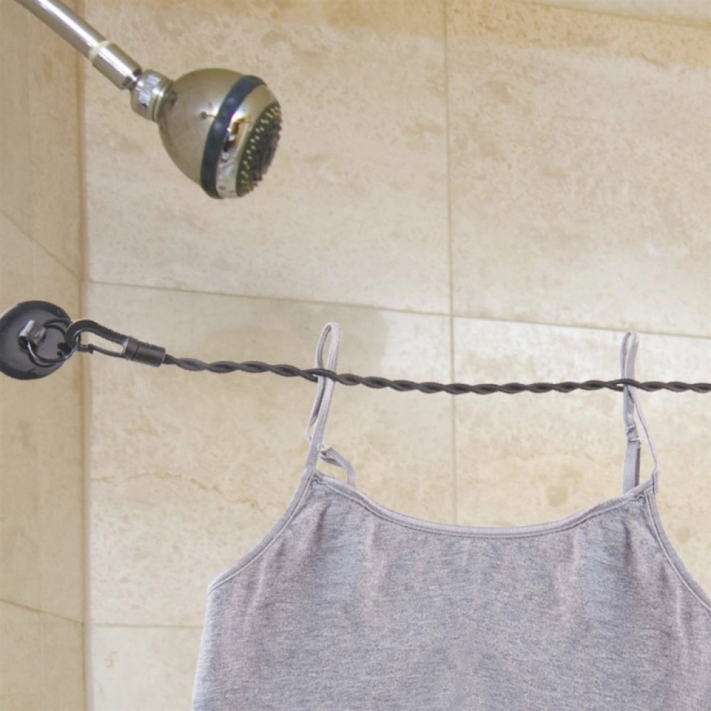 Travel Washing Line With Suction Cups - Image 2