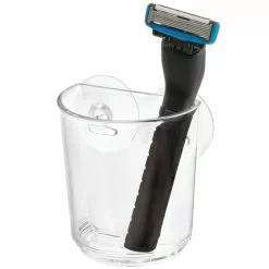 Bathroom Cup With Suction Attachment