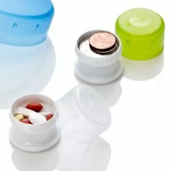 Small Pill Containers 3-pack