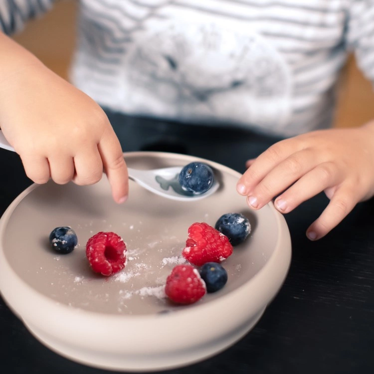 Children's Plate With Rim, 2-pack