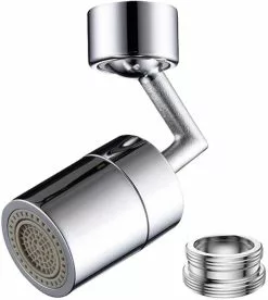 Wonderful Dual Mode Rotating Kitchen Faucet Splash Filter Spray Faucet Foam Aerator Nozzle With 22mm To 24mm Adapter Mesh Filter
