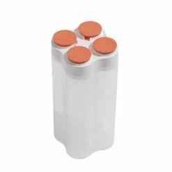 Unbranded Plastic Noodle Storage Airtight Cereal Container Organizer Kitchen Containers Household Item Jar