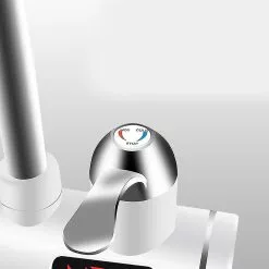 Unbranded 360 Electric Instant Water Heater Faucet Tap Kitchen Fast Heat Led New - European Standard