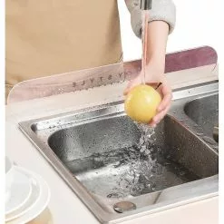Unbranded Kitchen Sink Splash Guard Premium Silicone Water Splash Guard(Type2)