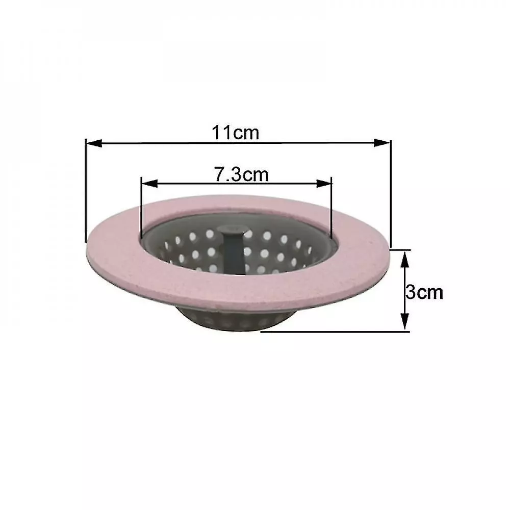 Unbranded 5 Pcs Kitchen Sink Drain Plugs Strainers Bath Drain Stopper Sink Floor Drain Plug Sewer Filter Mesh - Image 2