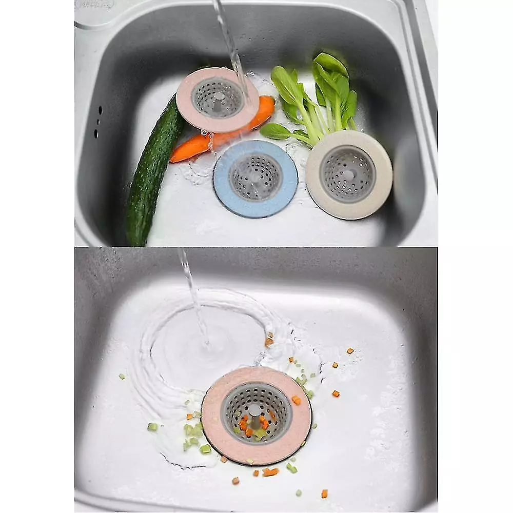 Unbranded 5 Pcs Kitchen Sink Drain Plugs Strainers Bath Drain Stopper Sink Floor Drain Plug Sewer Filter Mesh - Image 4