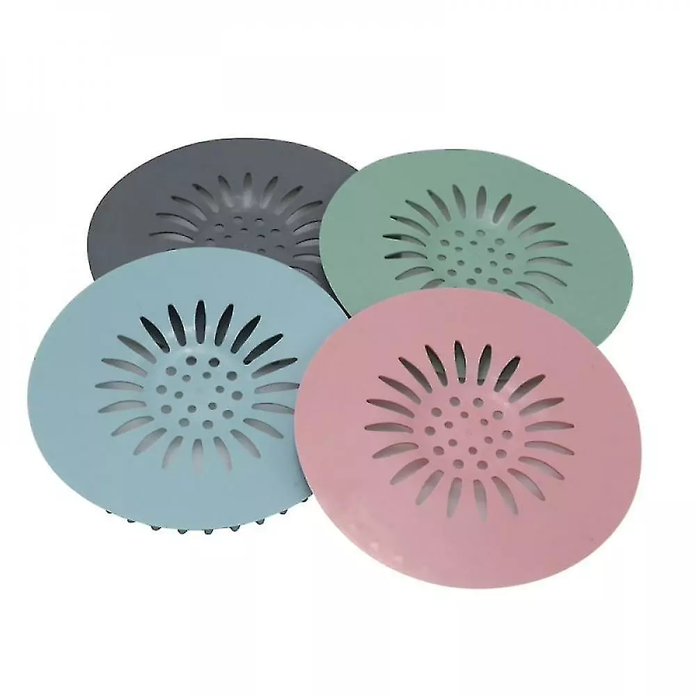 Unbranded 5pcs Silicone Kitchen Sink Strainer Filter Water Stopper Floor Drain Hair Bathtub Plug Bathroom Sink - Image 2