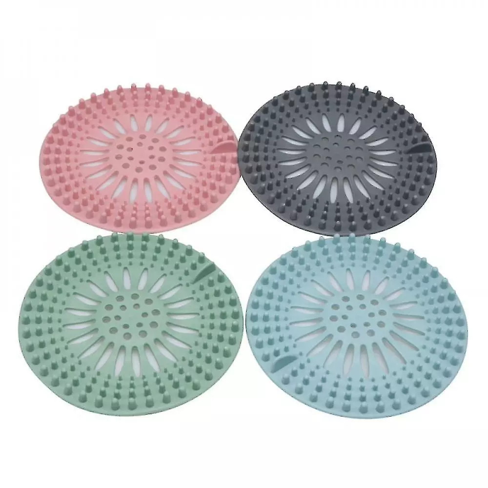 Unbranded 5pcs Silicone Kitchen Sink Strainer Filter Water Stopper Floor Drain Hair Bathtub Plug Bathroom Sink - Image 4