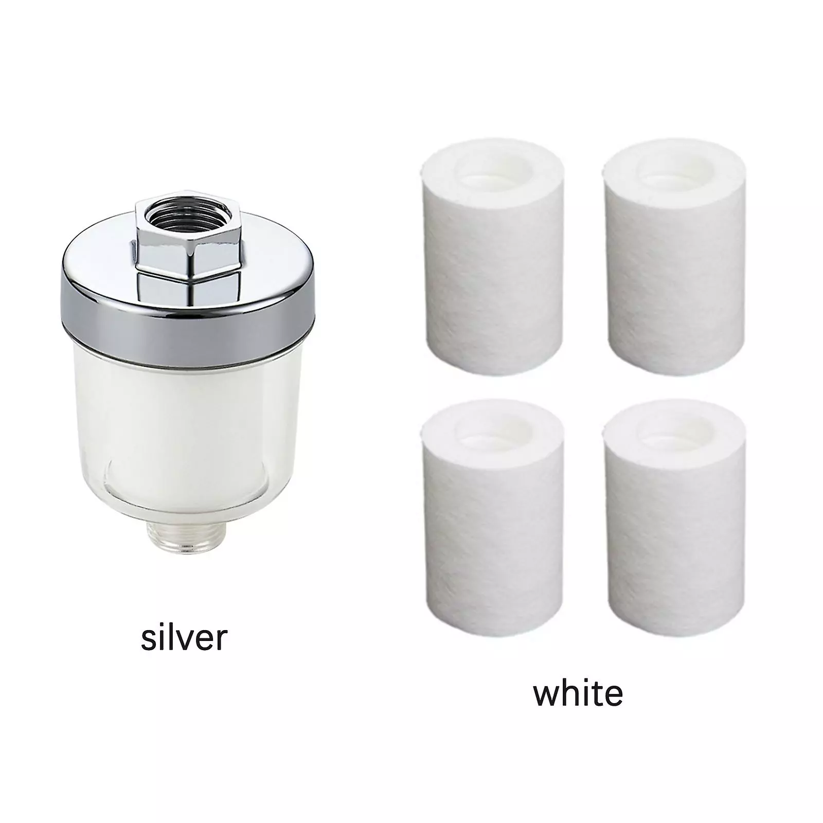 Favrison Shower Filter Kitchen Accessories Universal Faucet Front Purification Strainer Pp Cotton Purifier - Image 4