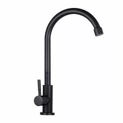 Koolmei Kitchen Single Outlet Faucet Bathroom Water Tap Rotatable Cold Water Faucet