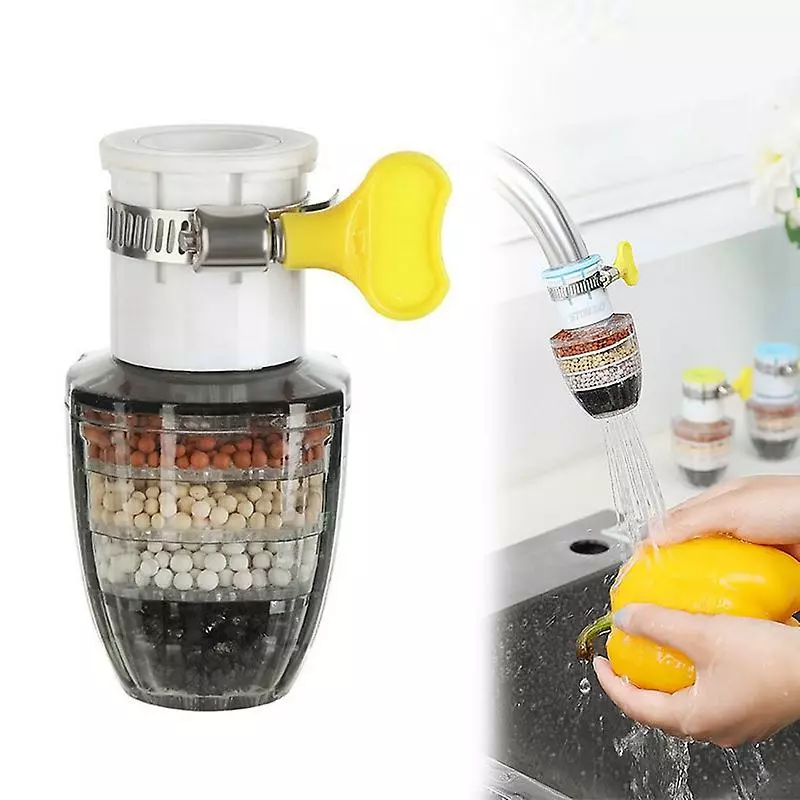 Unbranded 1pc/2pcs Water Faucet Extension Filter Faucets Nozzle Extension Spray Water Filters Stonego Home Kitchen Bathroom Accessories