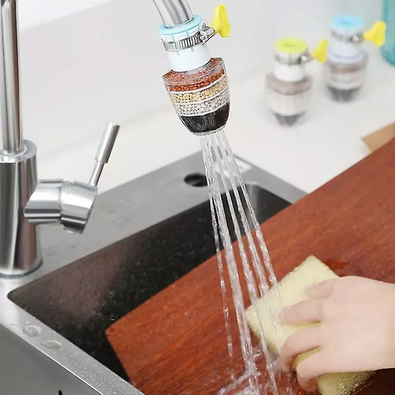 Unbranded 1pc/2pcs Water Faucet Extension Filter Faucets Nozzle Extension Spray Water Filters Stonego Home Kitchen Bathroom Accessories - Image 2