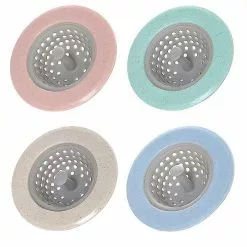Unbranded Portable Silicone Sink Strainer Waste Plug Sink Filter Waste Collector Kitchen Bathroom Accessories Colanders & Strainers