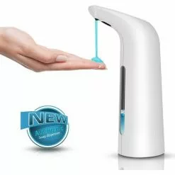 Hands Co.ukee Soap Dispenser Automatic Soap Dispenser IP67 Deep Waterproof Detector Touchless Soap Dispenser, Bathroom Kitchen Lotion Dispensers SOEKAVIA