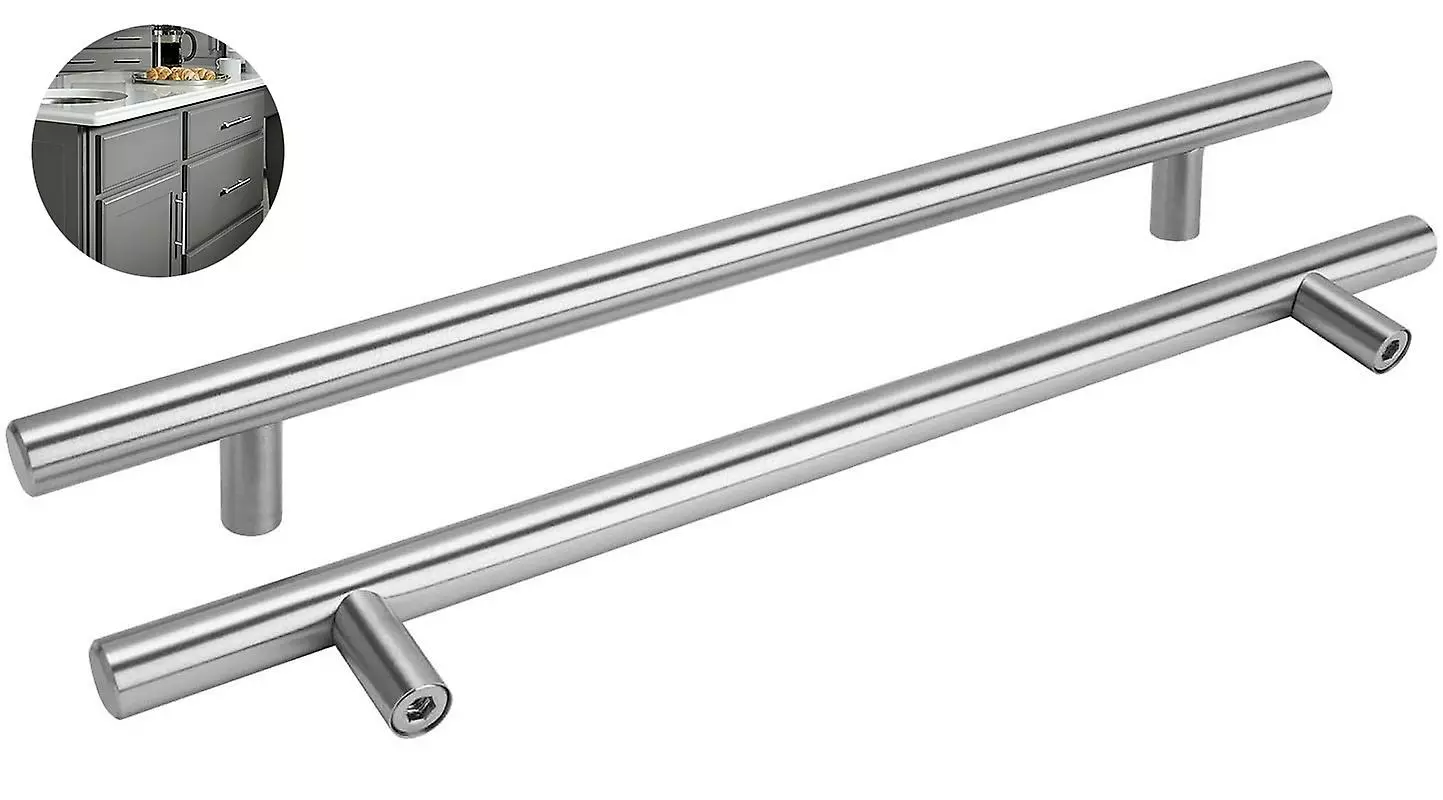 Ksalfye Cupboard Drawer Door Handles Pull Handles For Kitchen Cabinets Cupboard Pulls Stainless Steel Furniture Handles Drill Hole Distance Kitchen Cabinet Fu - Image 2