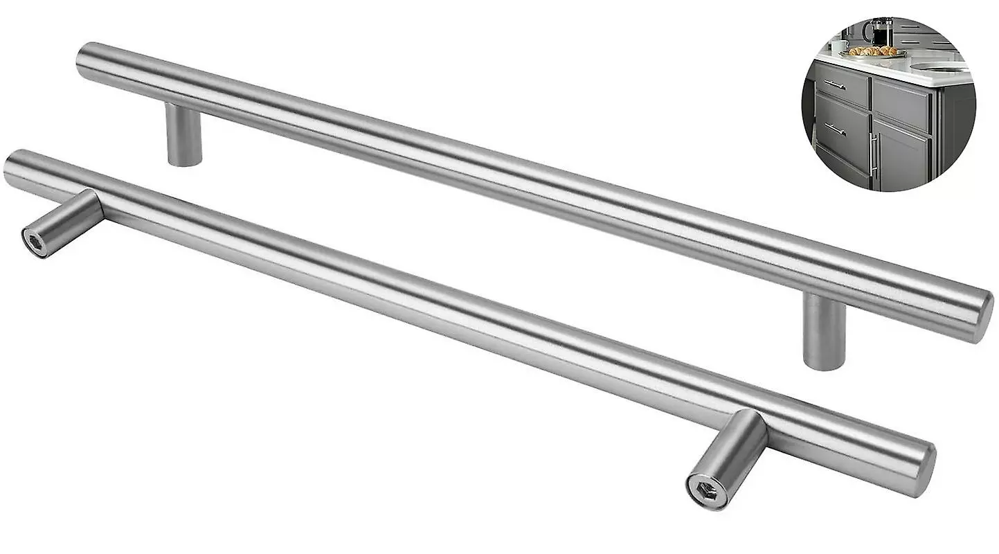 Ksalfye Cupboard Drawer Door Handles Pull Handles For Kitchen Cabinets Cupboard Pulls Stainless Steel Furniture Handles Drill Hole Distance Kitchen Cabinet Fu - Image 3