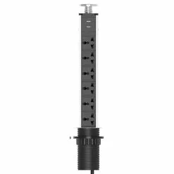 Unbranded Table Pop Sockets Pull Up 3/4/5/6 Way Electrical Plug Universal Power Outlets Usb Charging Port Kitchen Home 1.8m Extension Cord