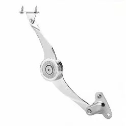 Unbranded S-shape Hydraulic Rod Adjustable Door Hinges Polished Lift Up Flap Stay Support Hardware For Kitchen Cabinet Furniture