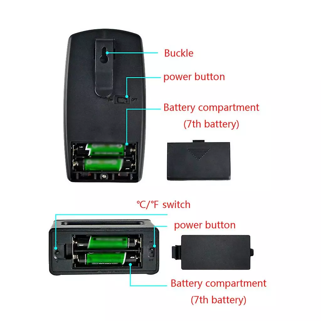 Unbranded Wireless Digital Bbq Thermometer Food Grill Smoker Meat Thermometer For Kitchen - Image 3