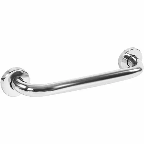 SOEKAVIA 30cm Bathroom Handrail Grab Bar For Bathtub, Anti-Slip Pattern Stable And Reliable, Thicken Stainless Steel Chrome Grab Handles, Safety Hand Rail, For Bathroom Toilet Kitchen Stairs