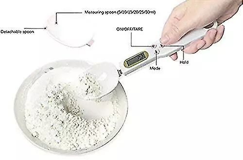 Unbranded Food Scale Spoon, Digital Kitchen Scale High Precision Small Scale With Tare Function 1.1lb/500g(0.1g) - Image 2