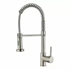 Aswei Kitchen Faucets With Pull Down Sprayer Spring Commercial Kitchen Sink Faucet