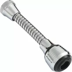 Sxbd Flexible Faucet Sprayer 360 Kitchen Sink Aerator Abs Polished Chrome