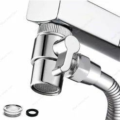 Unbranded Switch Faucet Adapter Kitchen Sink Splitter Diverter Valve Water Tap Connector For Toilet Bidet Shower Kichen Accessories