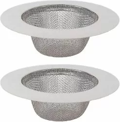 Unbranded 2 Pieces Kitchen Sink Strainer, Stainless Steel Sink Strainer, Stainle