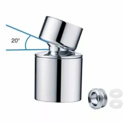 DEWENWILS Dww-22mm Water Saving Kitchen Faucet Aerator Dual Function 360 Degree Rotation