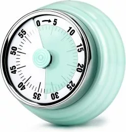 Unbranded Kitchen Timer, 60 Minutes Mechanical Magnetic No Battery Required With 72db Alarm