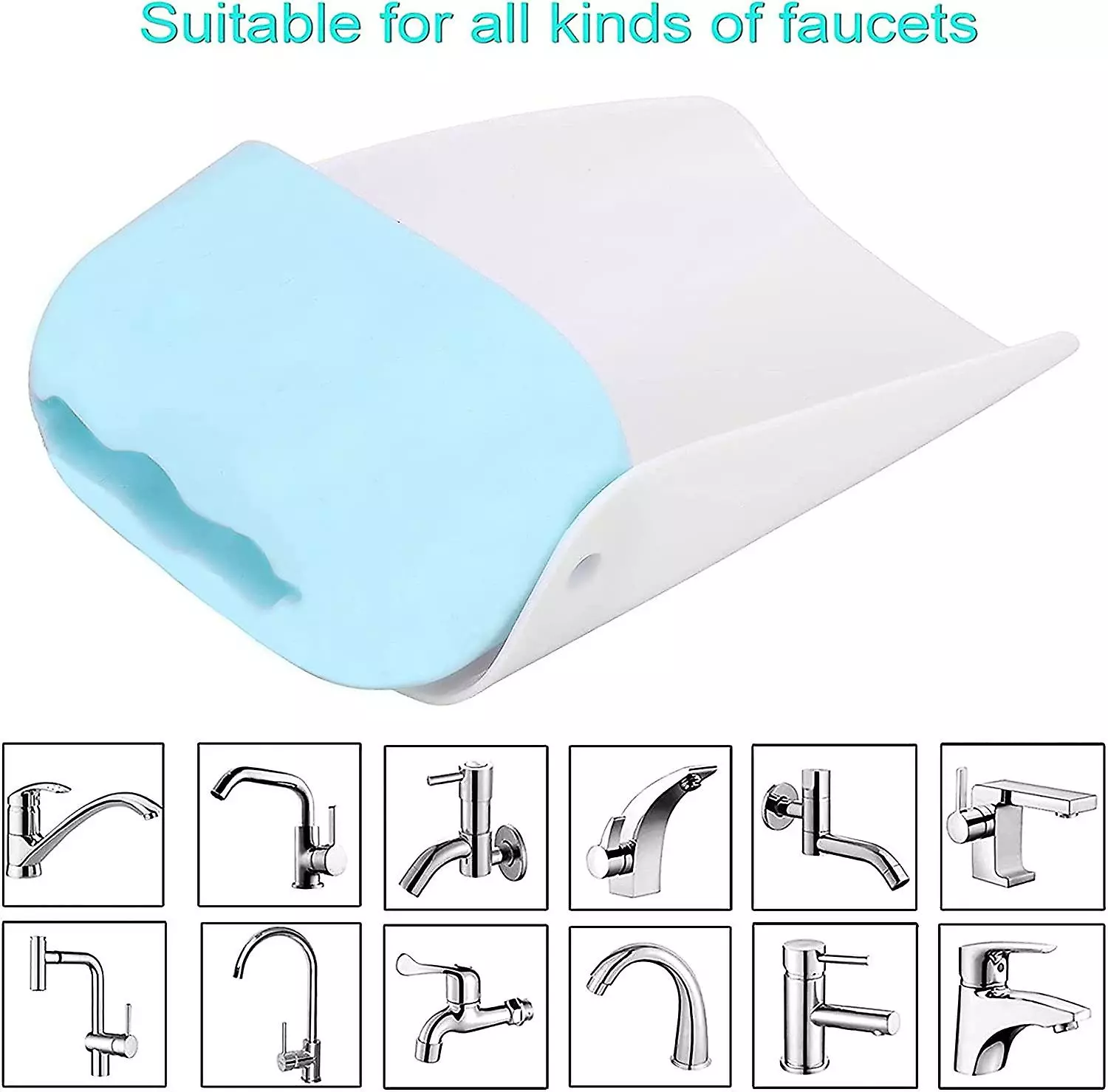 Unbranded Set Of 2 Kids Faucet Extensions Sink Extensions For Bathroom And Kitchen - Image 5