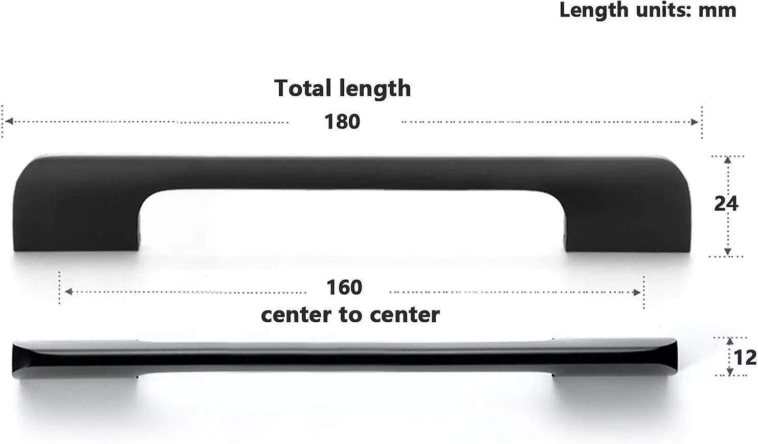 Keepsmile 4-pack Cabinet Handles - Stainless Steel Square Cabinet Handles, Modern Decorative Hardware For Kitchen Cabinets, Drawers, Doors, Cabinet Cabinets, Su - Image 2