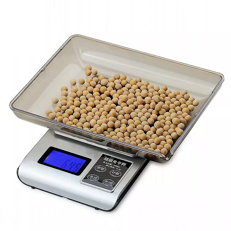 Unbranded Electronic Scale 0.1g Household Jewelry Scale 0.01g Balance Gold Medicinal Material Baking Gram Scale Electronic Scale Kitchen Scale - Image 4