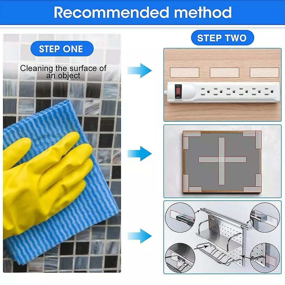 Giveuphesit Multipurpose Nano Grip Tape Reusable Removable Washable Double Sided Sticky Strips Seamless Traceless Tape Adhesive Kitchen Holder -thickness 2mm * Wi - Image 2