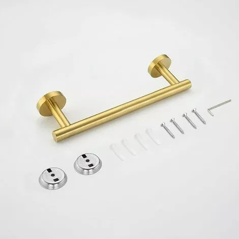 MUFF Towel Rack Brushed Gold Towel Rack Bar Bathroom Rack For Bathroom Kitchen - Image 5